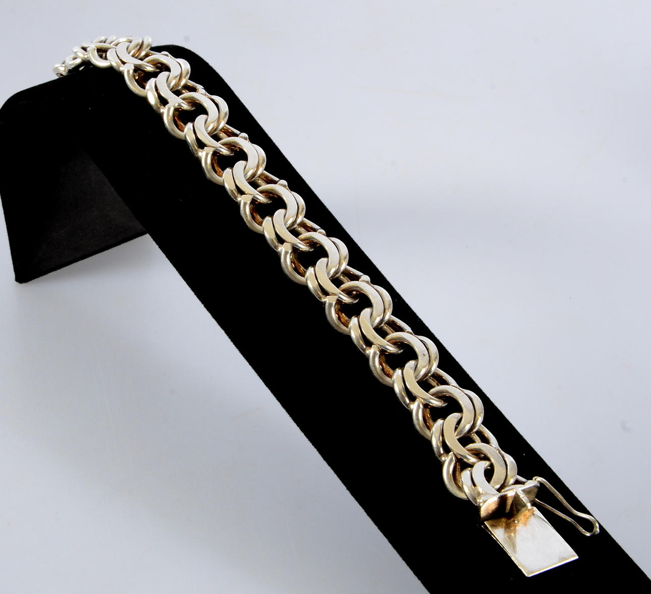 ARMBAND, silver, bissmark, Silvos, Ystad, 1973.