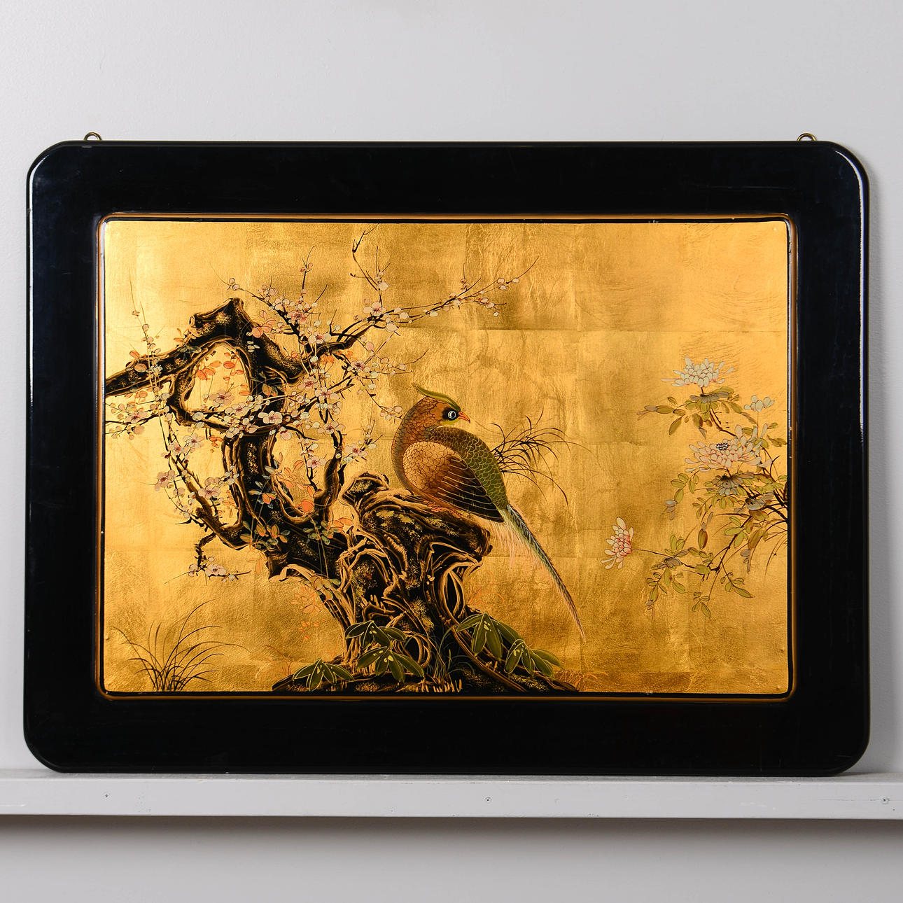 PANEL DE PARED, técnica mixta, China, 1900/2000.