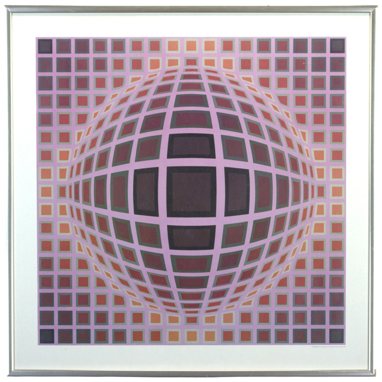 AFFISCH, eft. Victor Vasarely, nutida.
