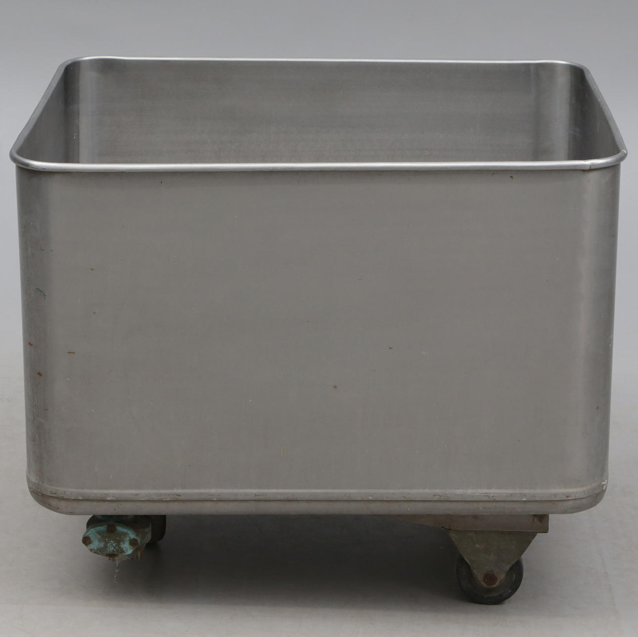 TVÄTTKAR, rostfritt stål, stort.