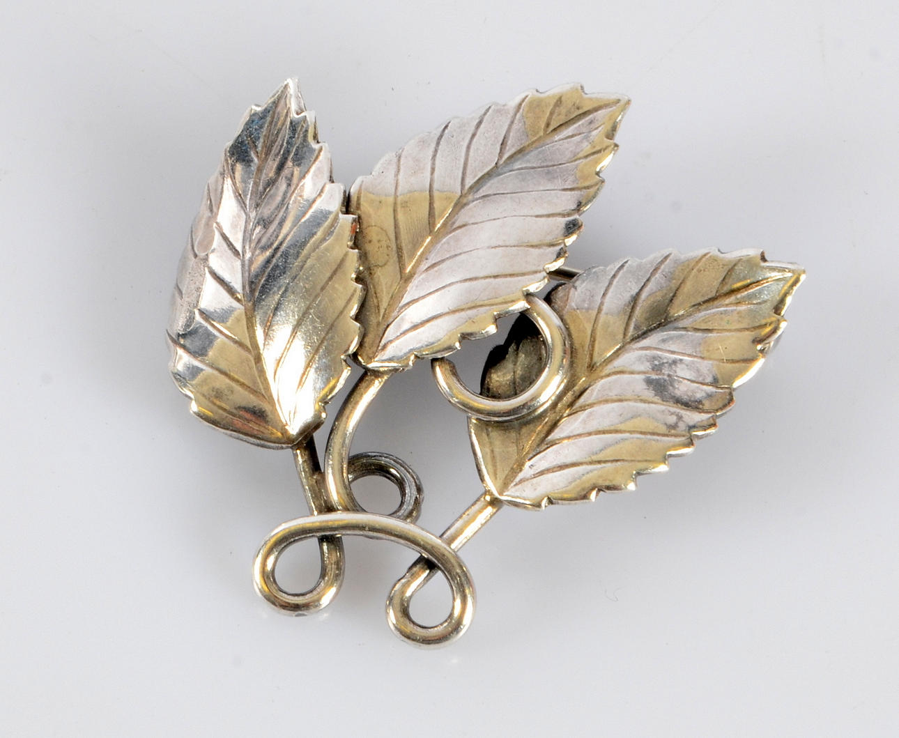 BROSCH, silver, Pinco, Stockholm, 1954.