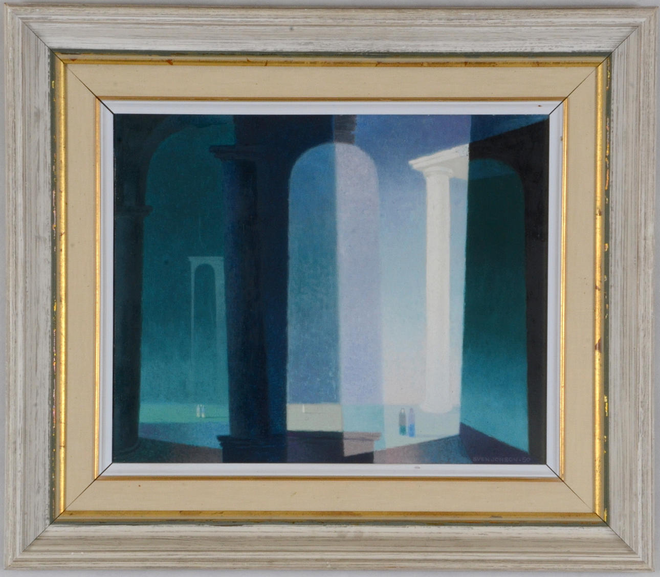 SVEN JONSON. Olja på duk.