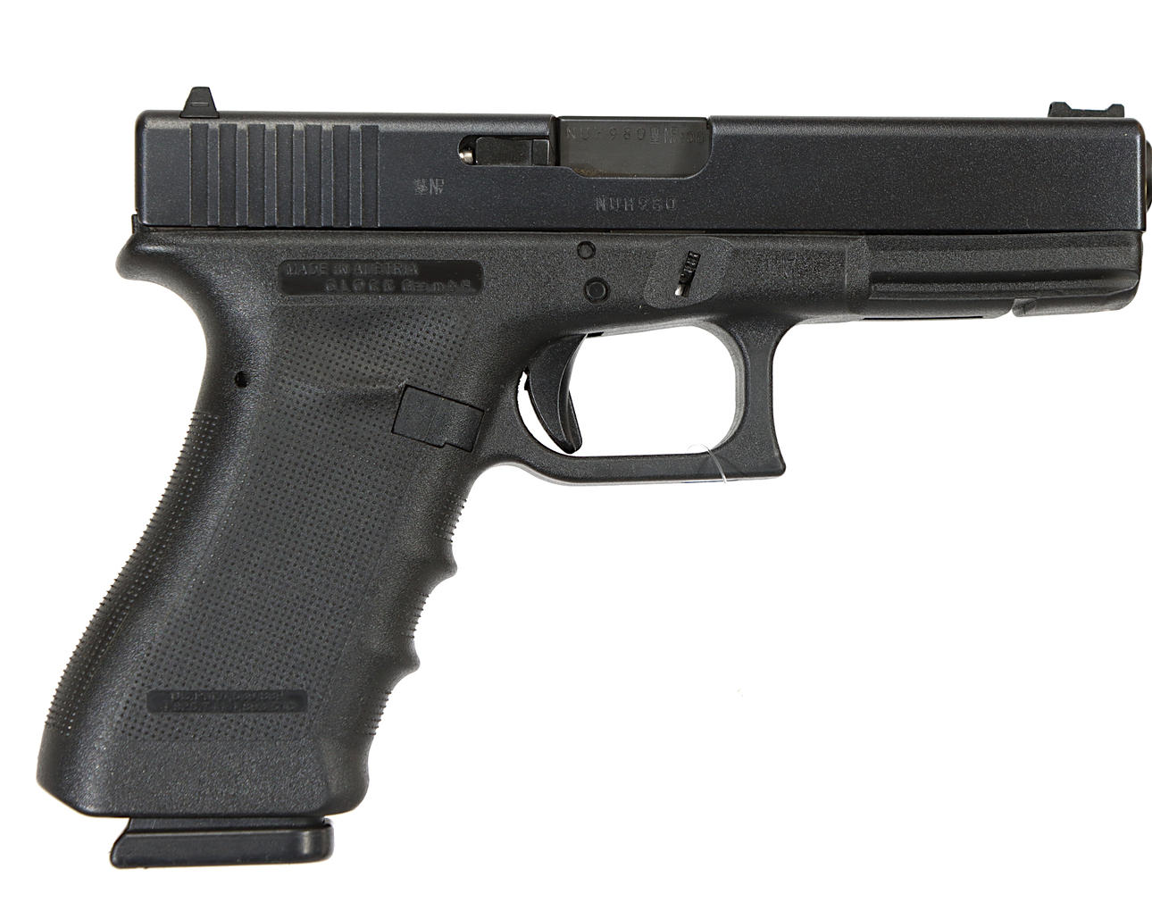 PISTOL, make Glock, model 17 RTF, calibre 9mm (9x19), part no. NUH980 ...