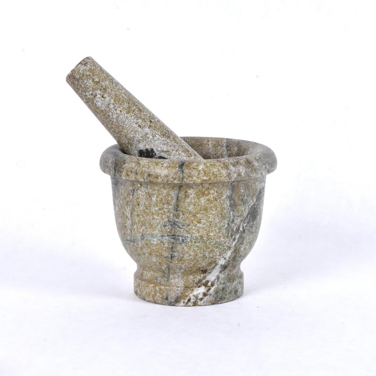 EIN MORTEL, Kolmårdsmarmor, frühes 20. Jahrhundert.