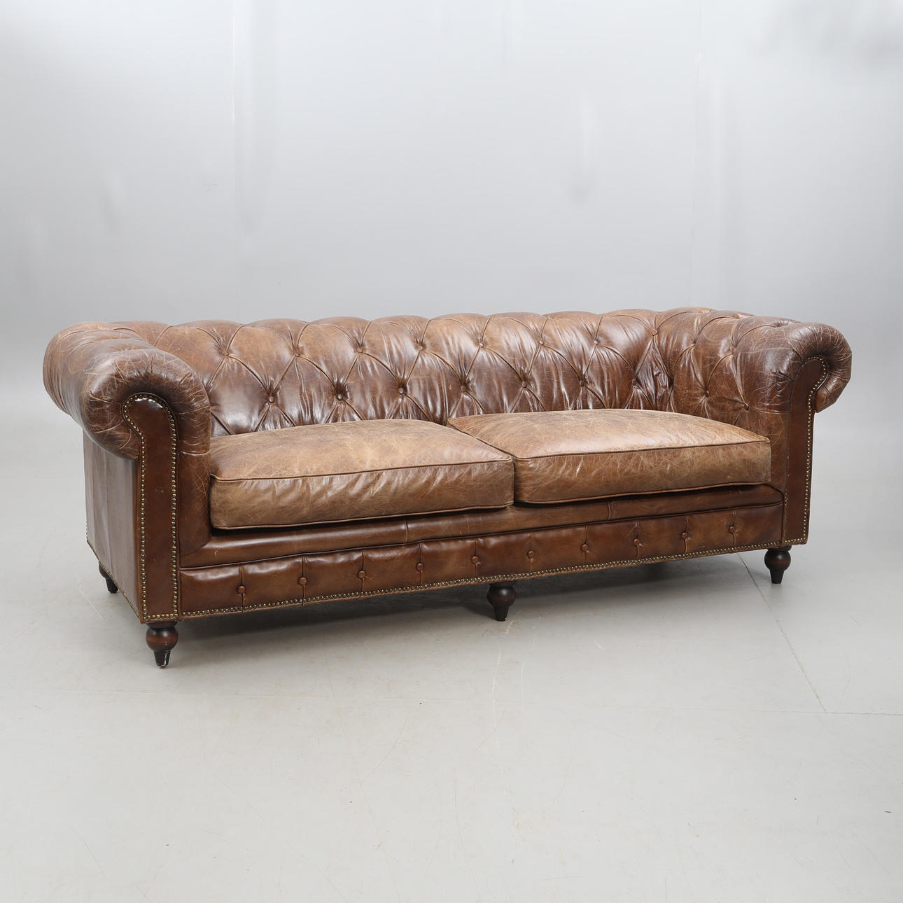 SOFA, Chesterfield 3-Sitzer.