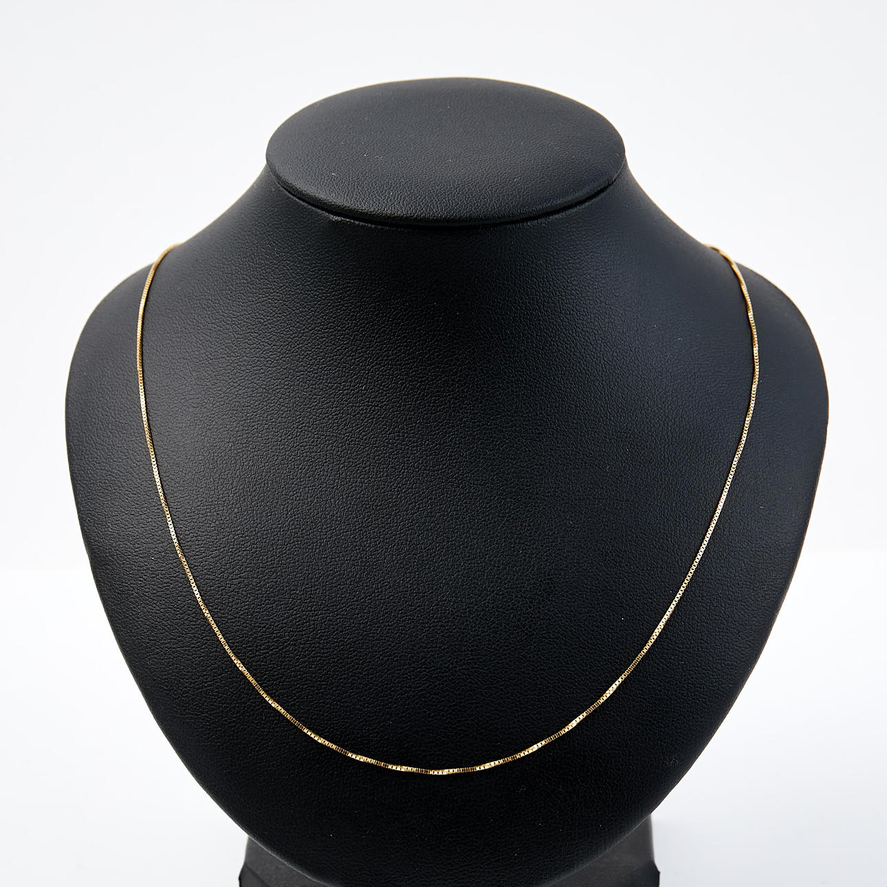 COLLIER, 14 k guld, venezialänk, Italien.