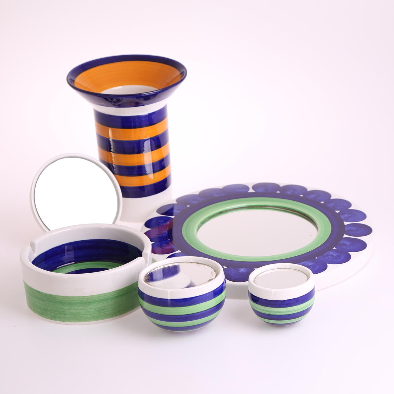 MARIANNE WESTMAN. SERVISDELAR, 6 delar, porslin, Piggelin - Rörstrand, sent 1900-tal.