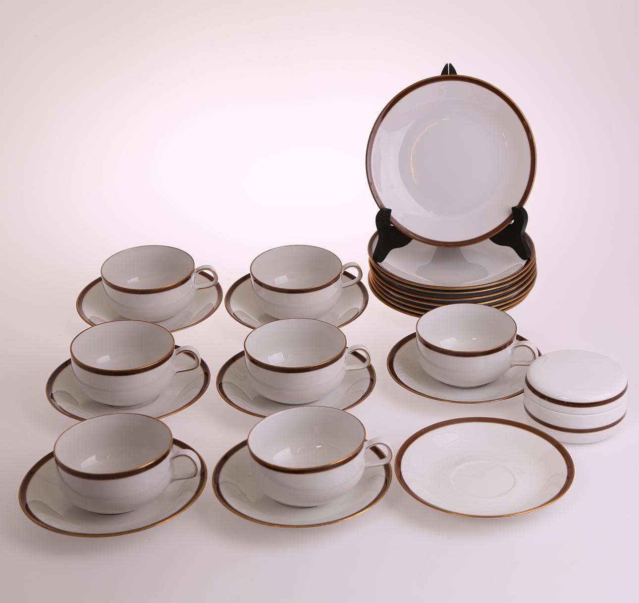 TÈSERVIS, 24 delar, porslin, Regal - Rörstrand, sent 1900-tal.