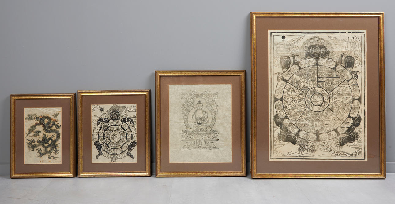 Drage, Livets Hjul, Buddha (4).