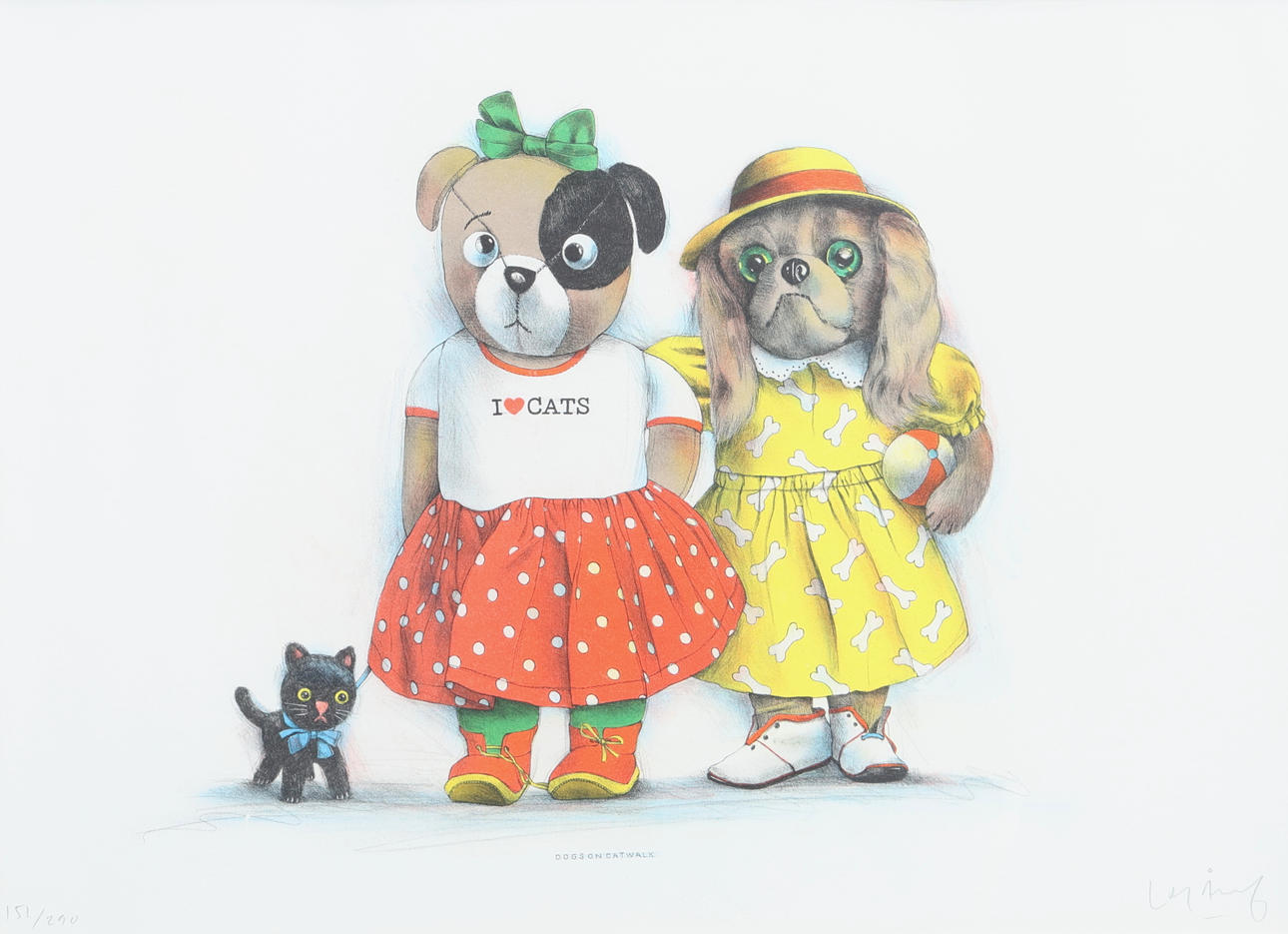LASSE ÅBERG. Lithograph, signed, numbered 151/290.