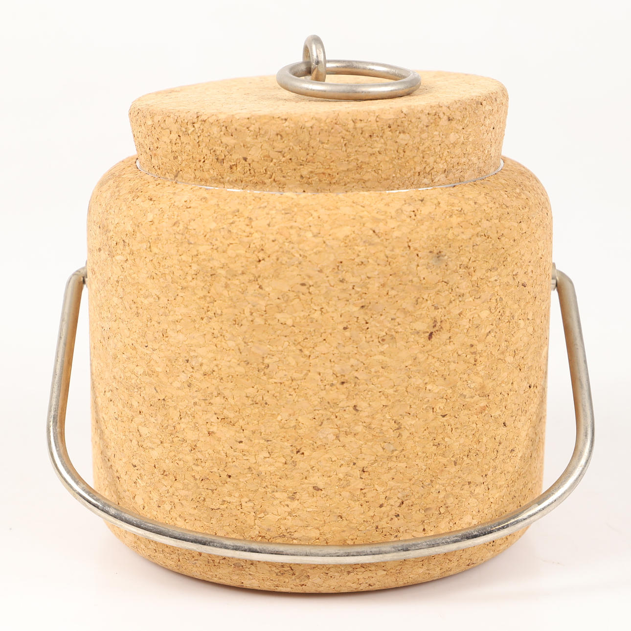 SIGNIERTE PERSSON-MELIN. Eiskübel, Kork/Metall, Boda Nova.