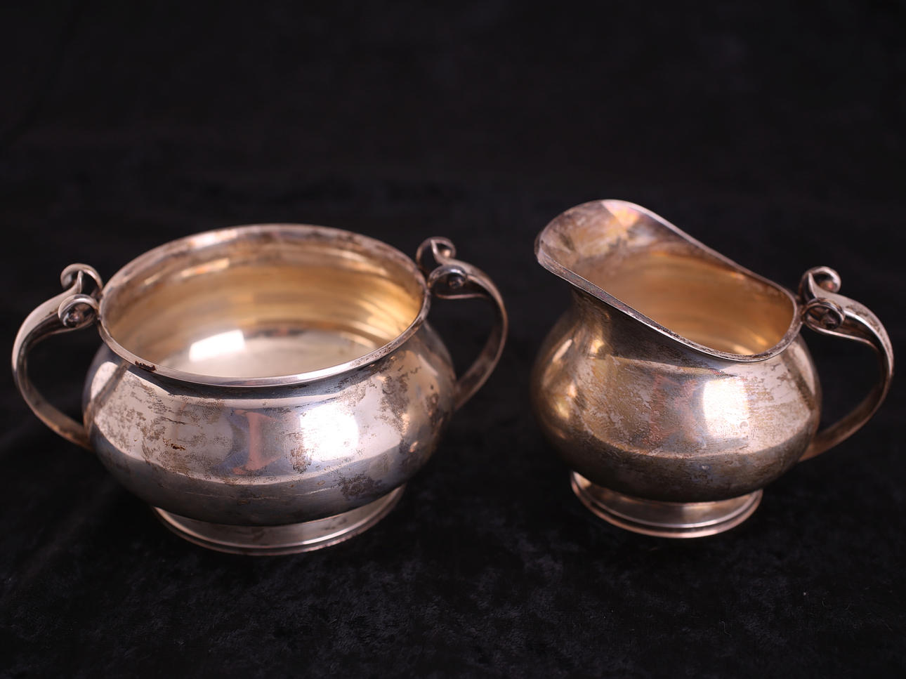 SERVERINGSSET, 2 delar, silver-826, Carl Cohr - Danmark, 1956.