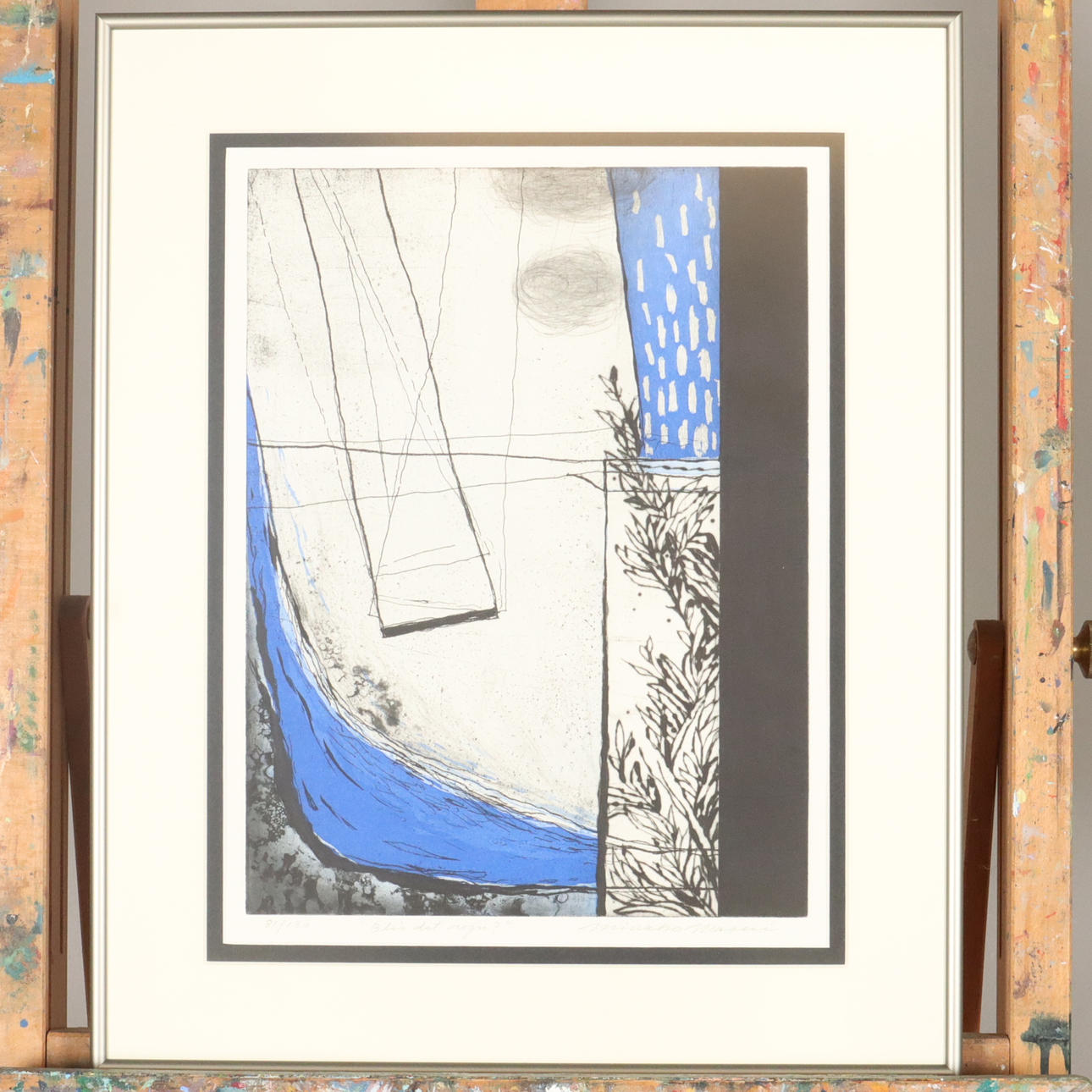 MINAKO MASUI. LITHOGRAPH signed and numbered 81/130.
