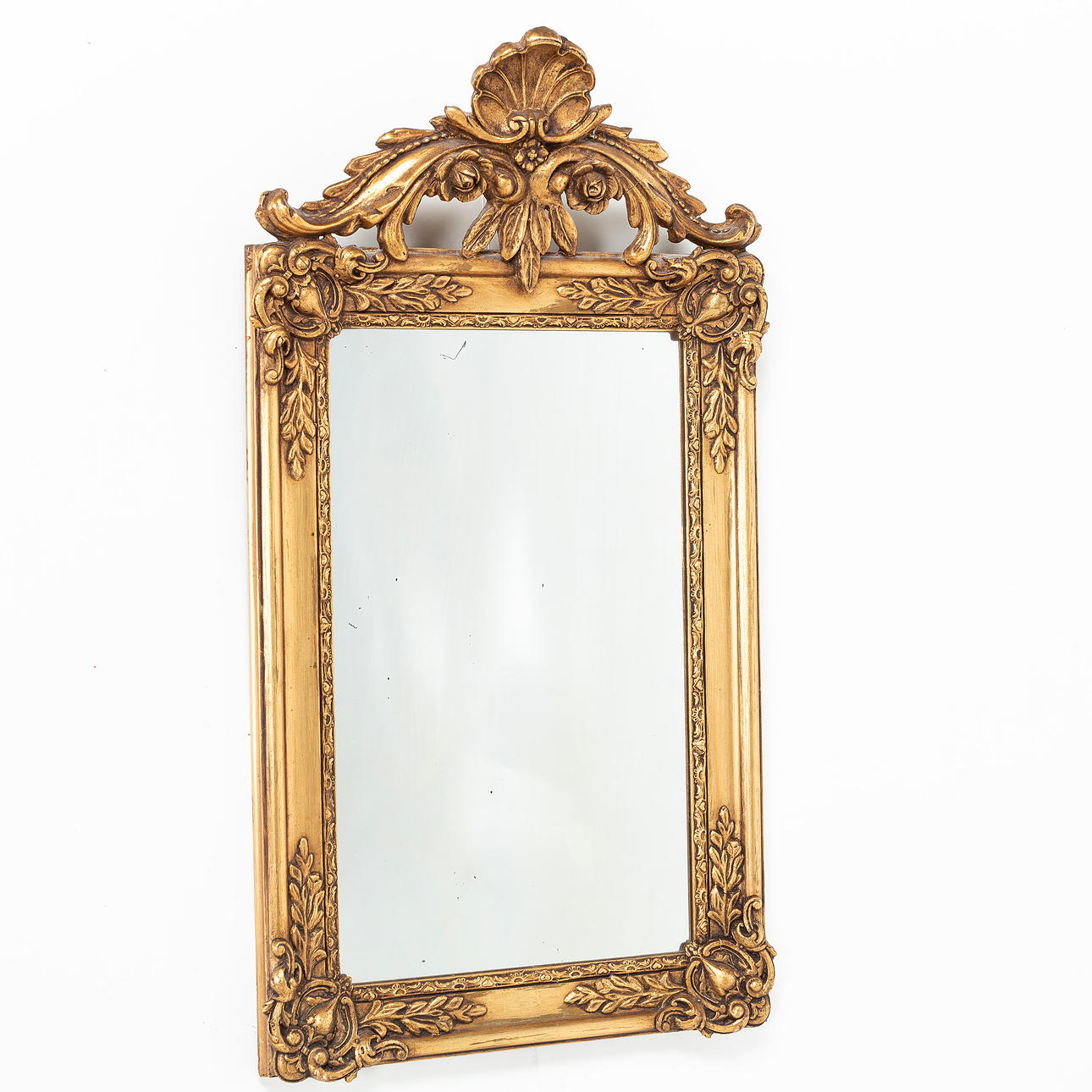 SPEGEL, förgylld, 1900-talets andra hälft.
