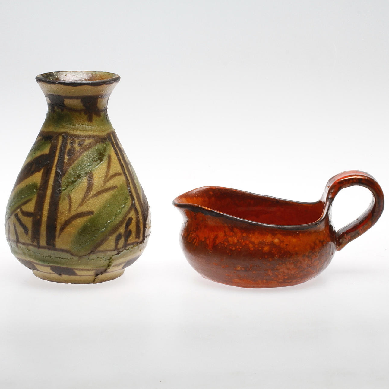 VAS OCH KANNA, keramik, Allan Ebeling, signerad AE.