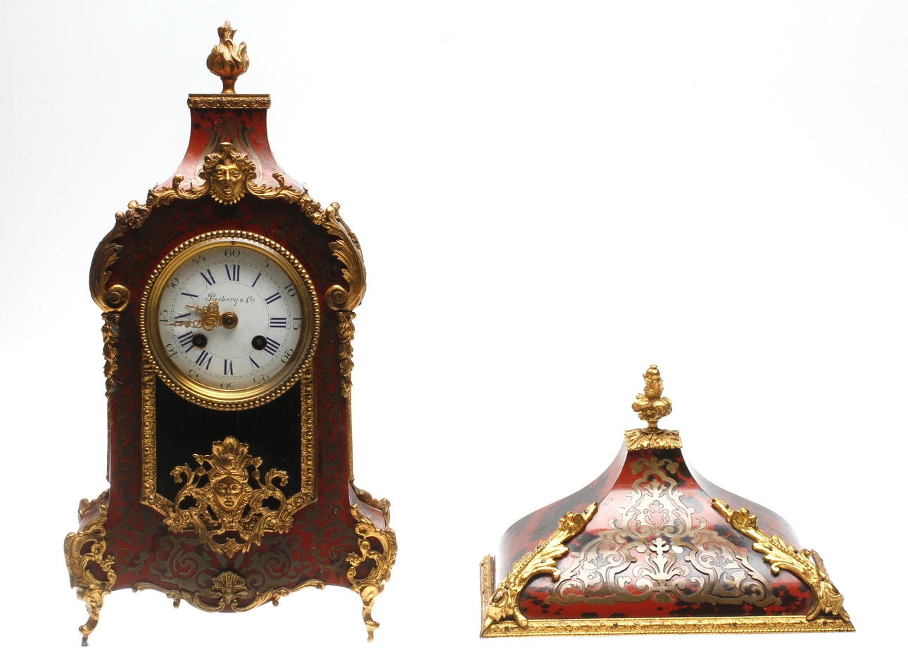 BORDSPENDYL MED KONSOL, Louis XV-stil, 1900-tal.