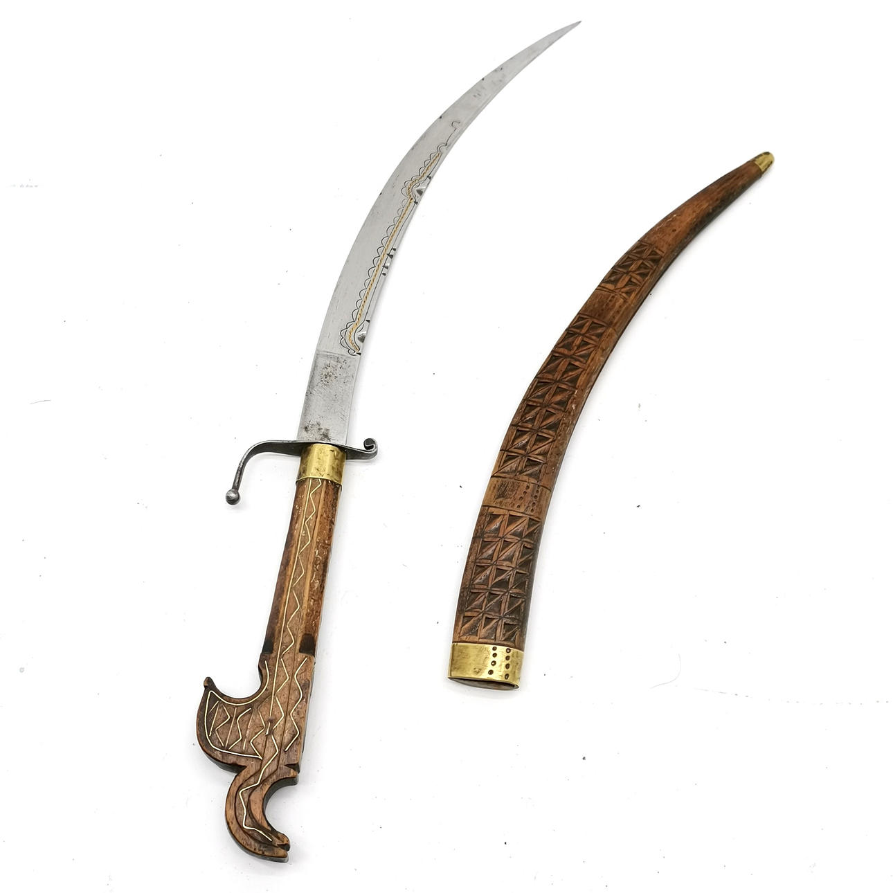 VINTAGE ISLAMIC FLYSSA KNIFE.