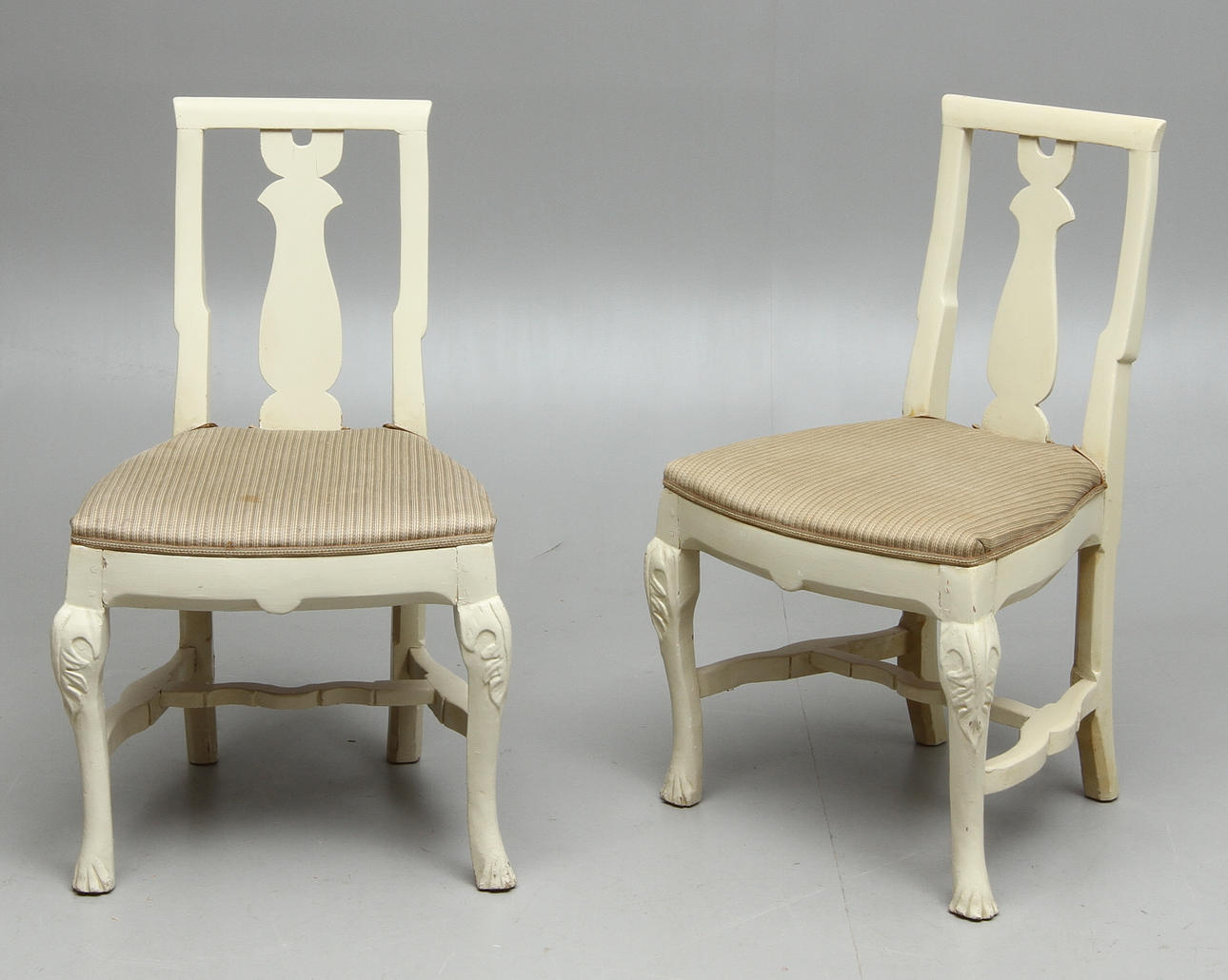 STOLAR 1 par, rokoko, 1700-tal.