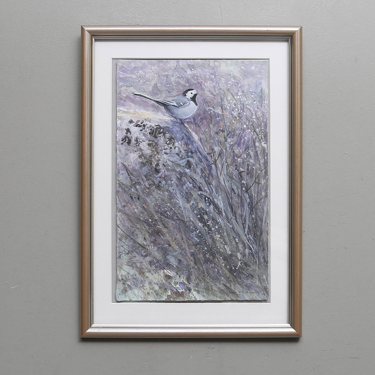 GUNNAR "GEBBE" BJÖRKMAN. Akvarell, signerad.