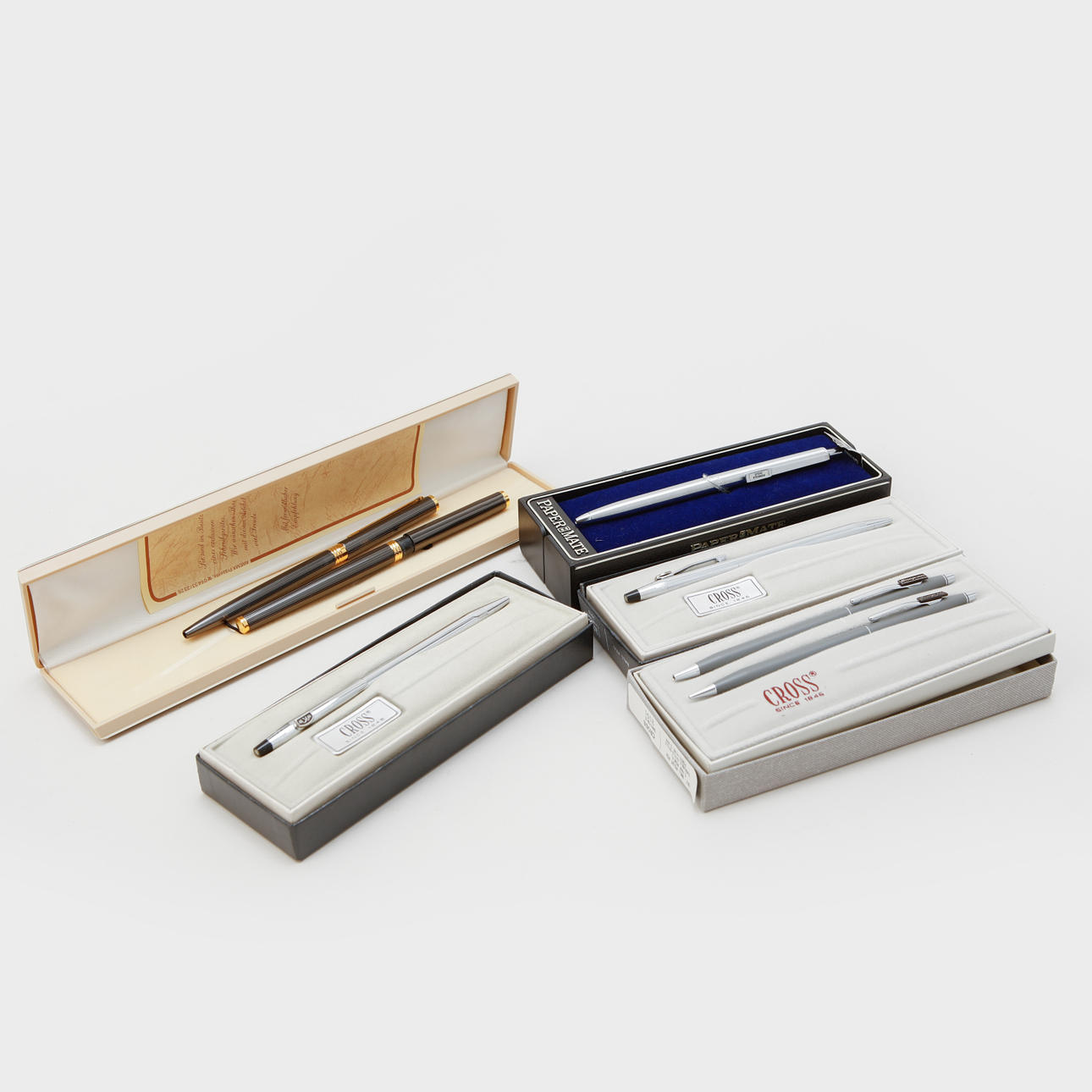 STIFTE, 7 Cross und Paper Mate.