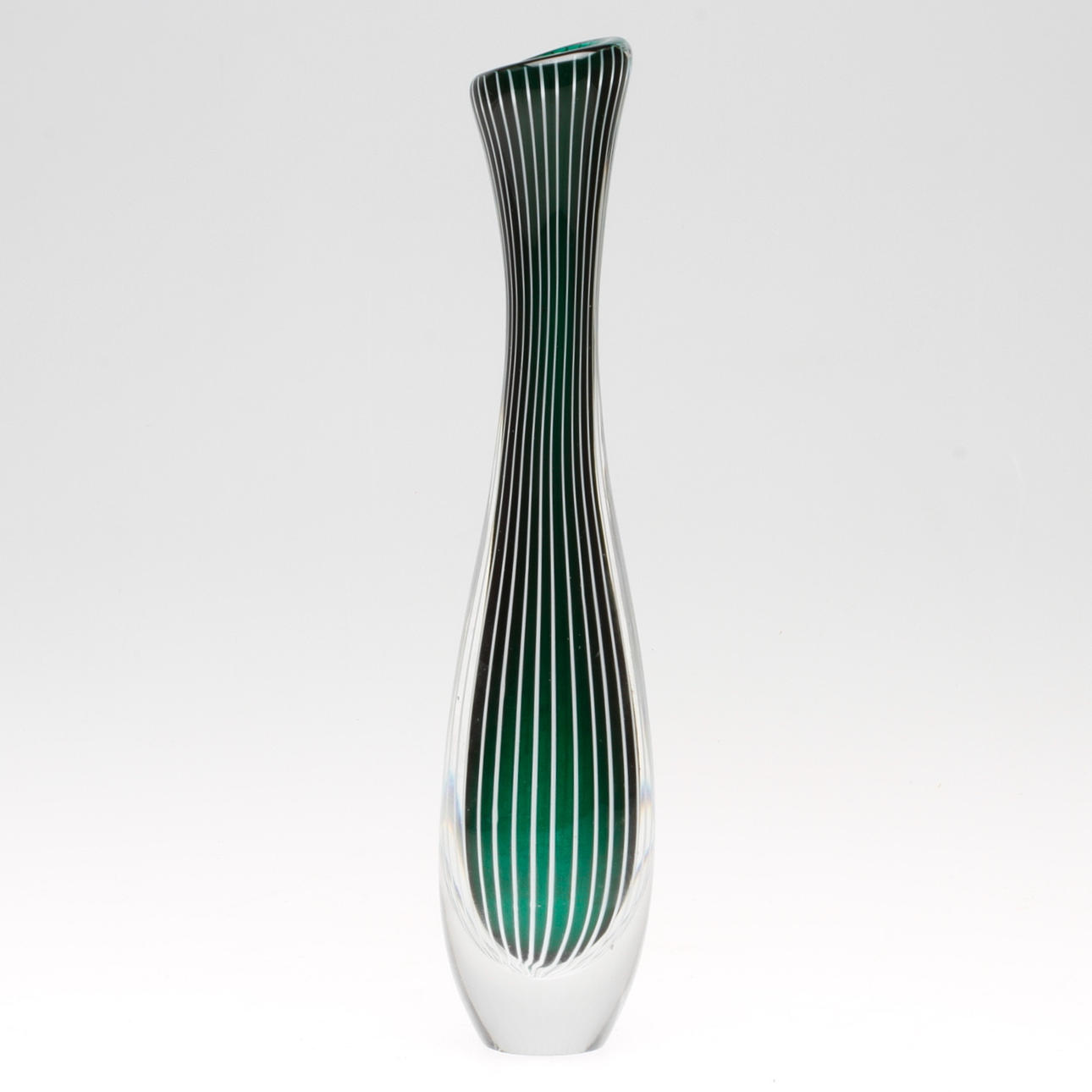 VAS, glas, Vicke Lindstrand, Kosta, signerad.