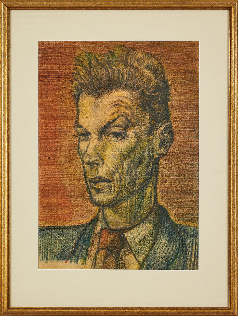 ERIK HAAMER. Selbstporträt.