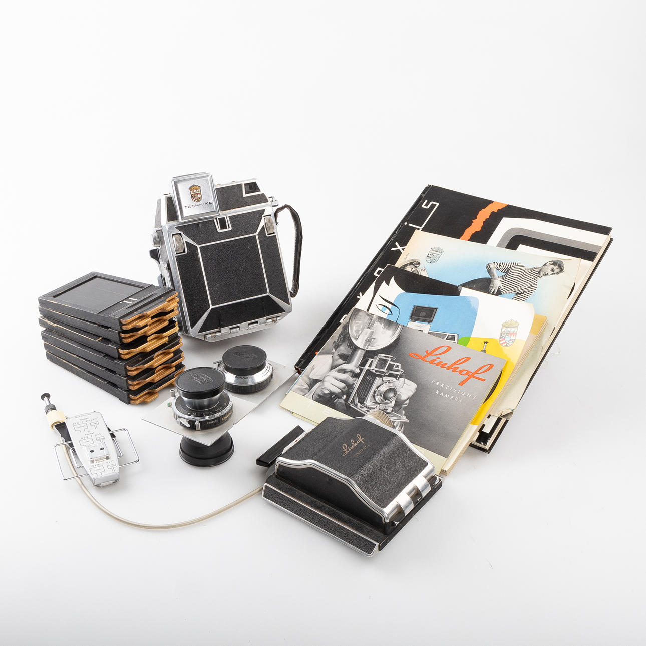 LINHOF TECHNIKA III, Großformatkamera.