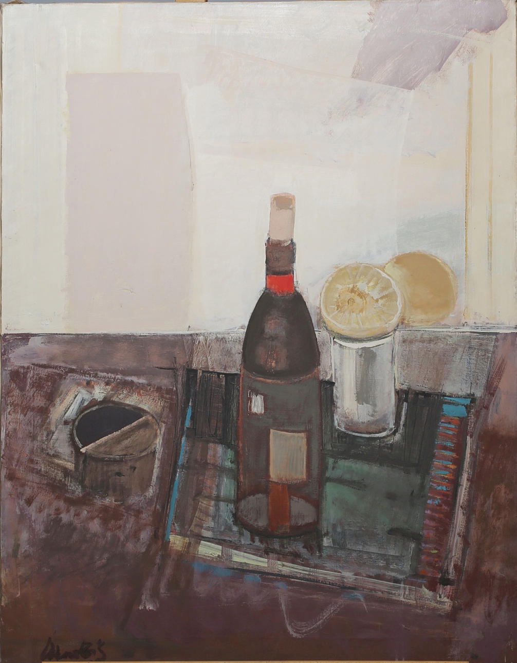 BRUNO MERBITZ, PROF. (1918 BERLIN 1997). stilleben.