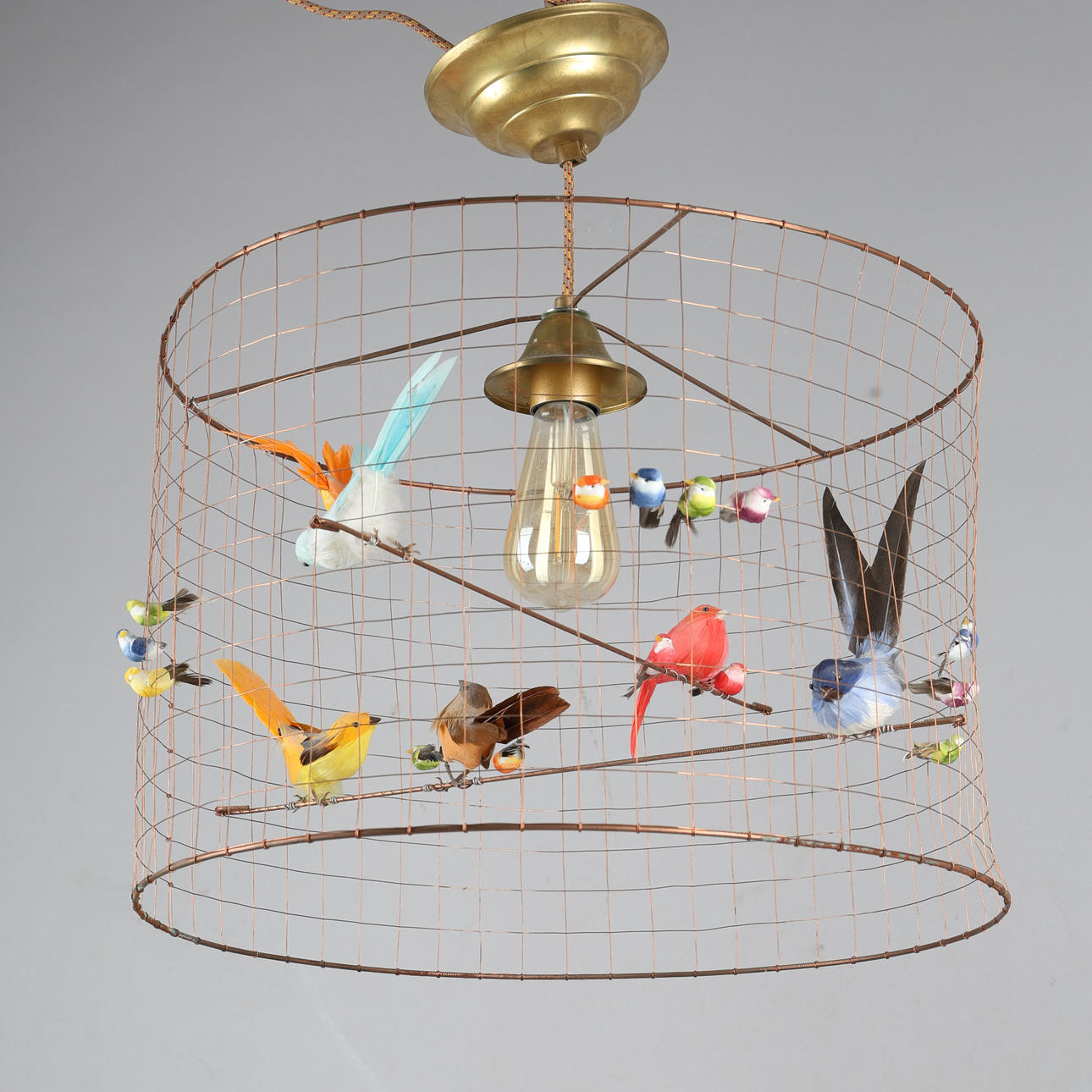 MATHIEU CHALLIERES. „Petite Volière“, pendel, moderne, Frankrig.