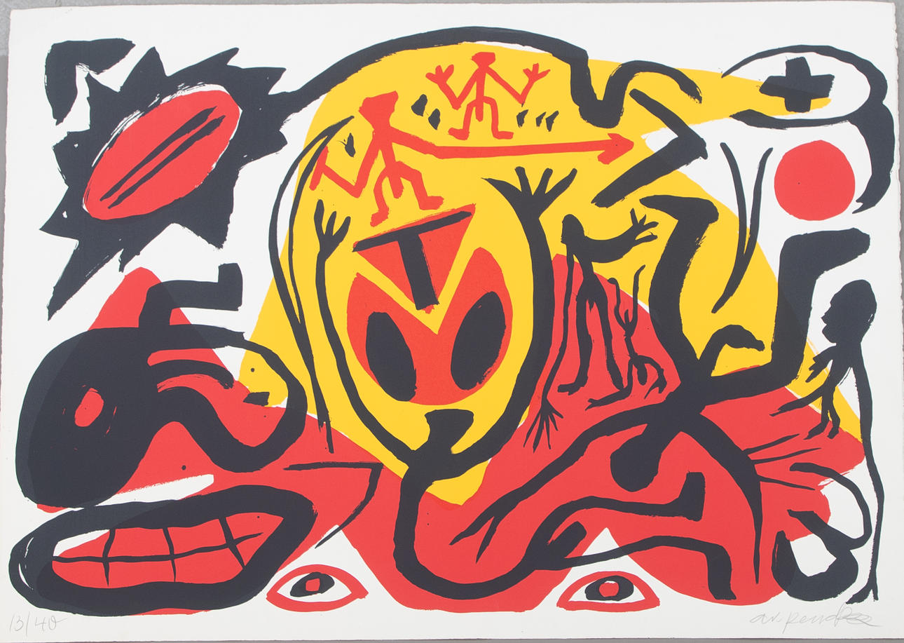 A. R. PENCK (1939-2017). Es kippt!