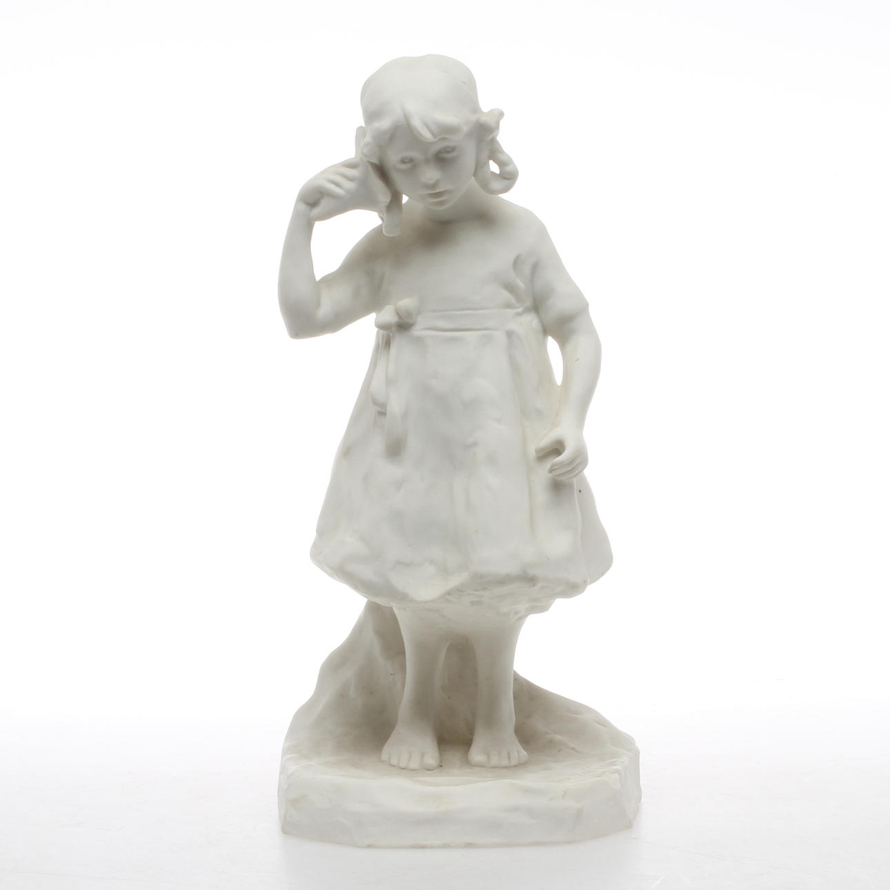 FIGURIN, parian, flicka, Alice Nordin, Gustavsberg 1914.