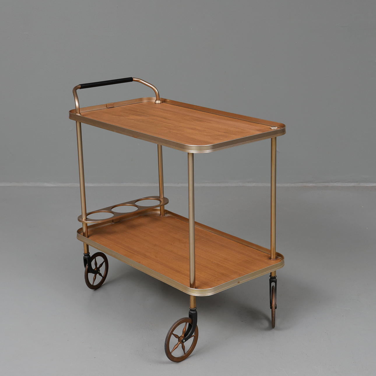 SERVING TROLLEY, 1970'S.