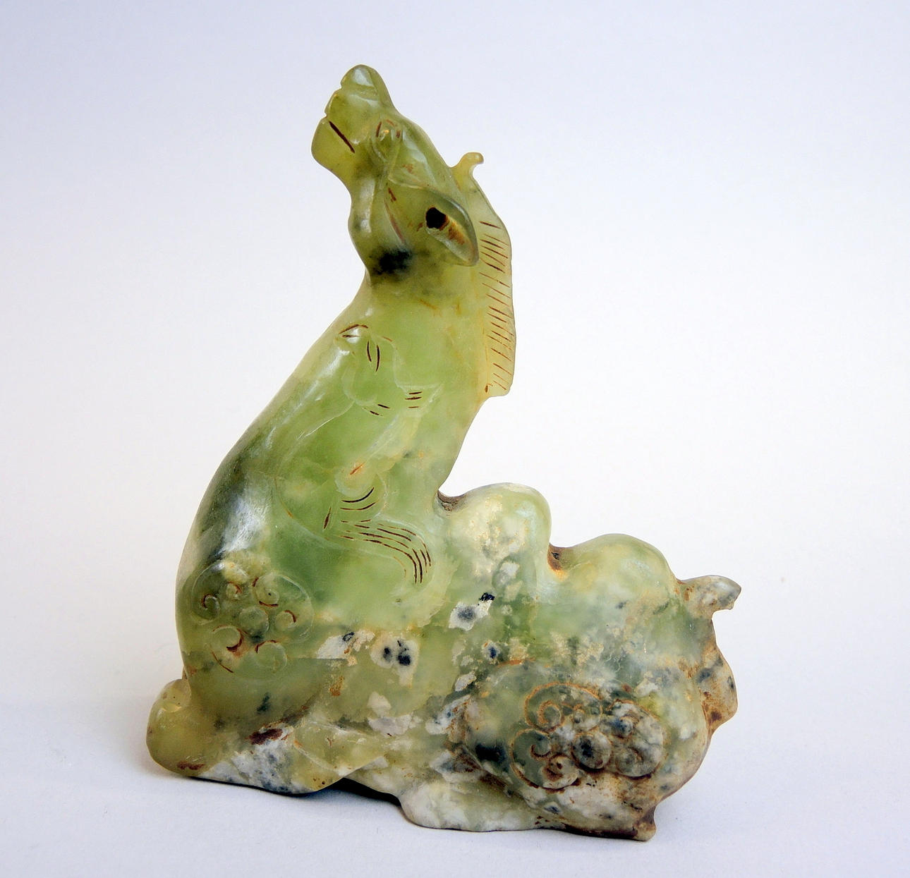 JADE FIGUR, KAMEL, PORSLIN.