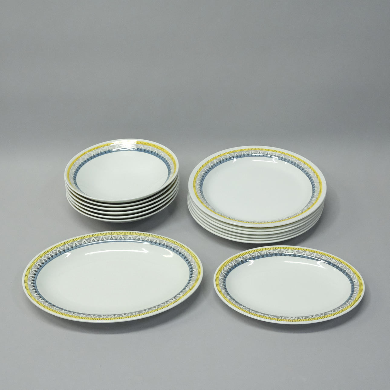 ROHRSTRANGGESCHIRRTEILE ASLEG, 14 STÜCK.