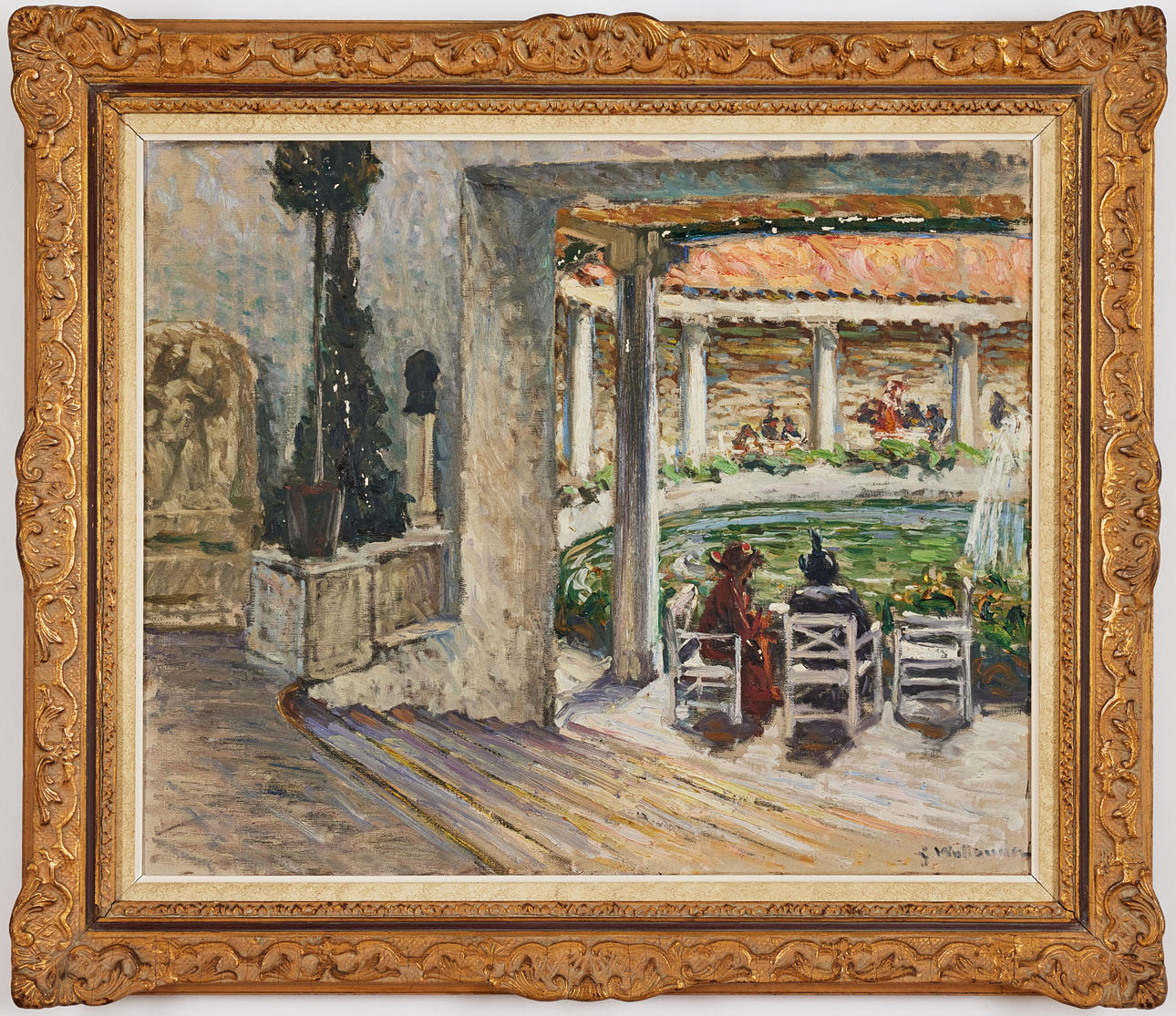 GERDA WALLANDER (1860-1926). “From the Baltic Exhibition”.