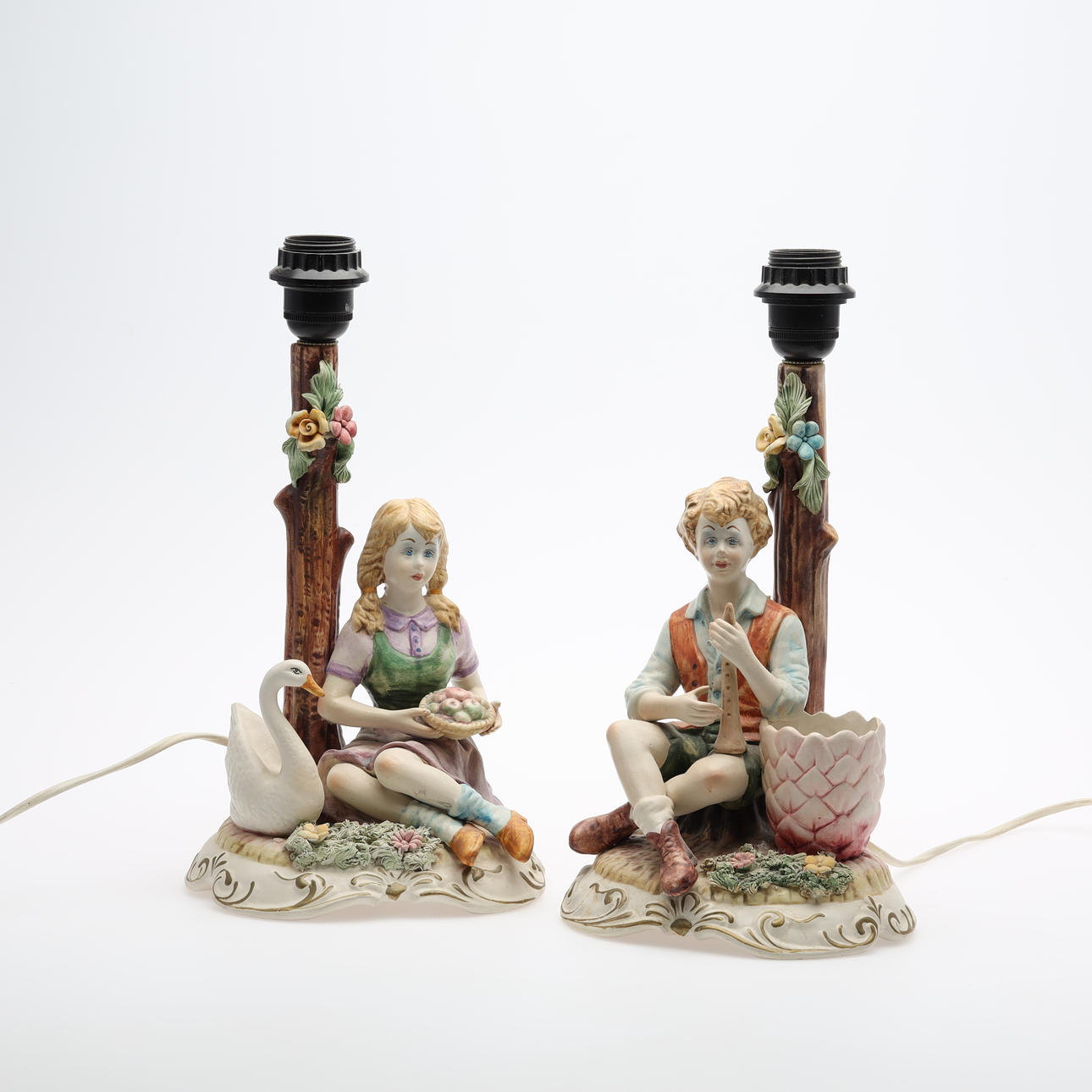 LÁMPARAS DE MESA 2 piezas Italia.