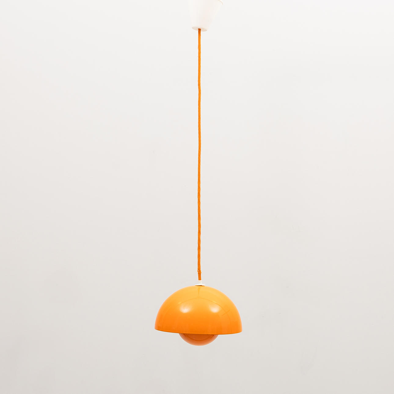 VERNER PANTON. A “Flower pot” ceiling lamp, 1960s/70s.