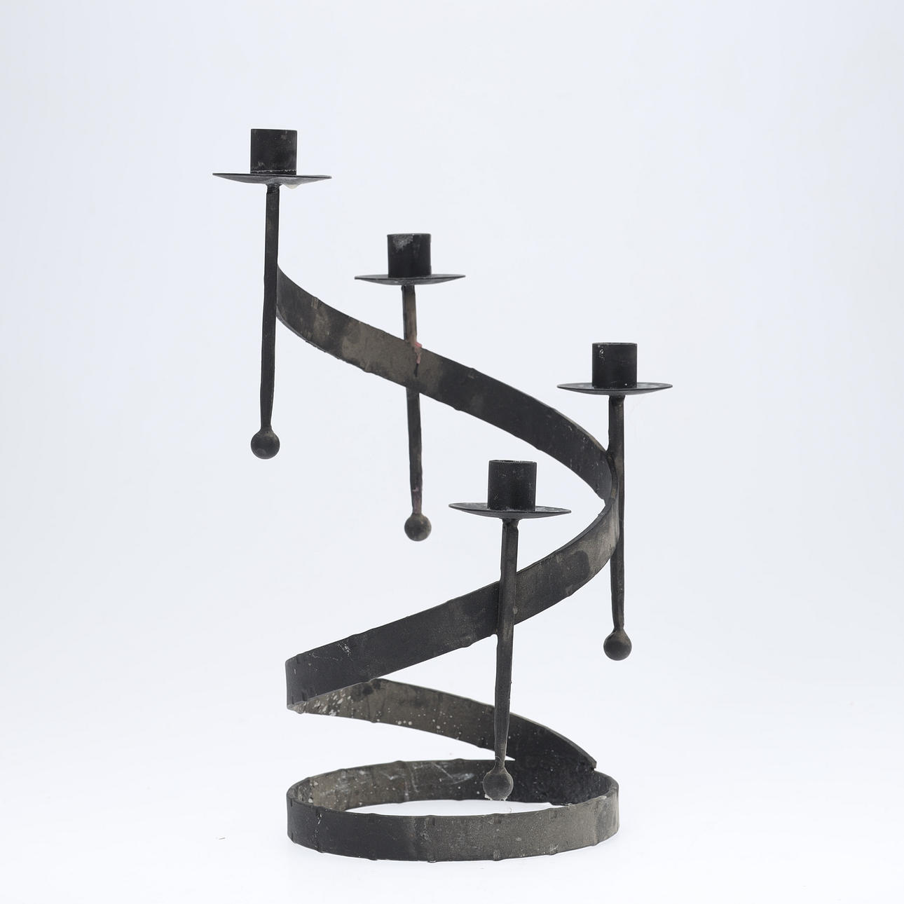 Ljusstake - Advent stativ av järn. Sverige.