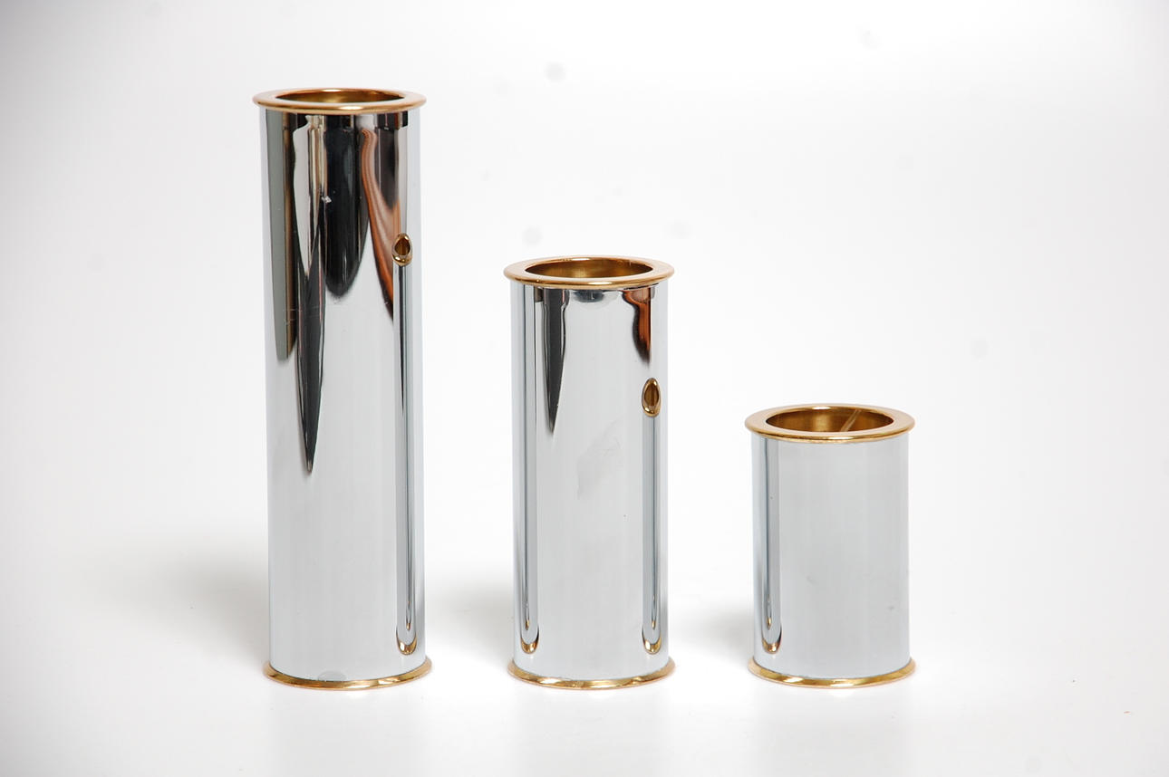 LJUSSTAKAR, 3 delar, signerade Staffan Englesson.