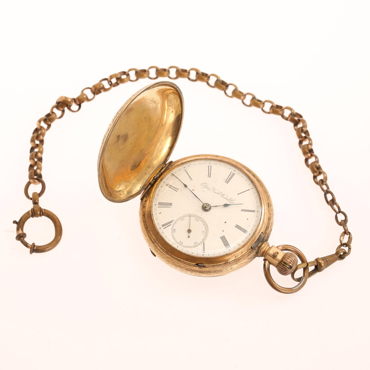 POCKET WATCH, Elgin Night Watch Co.