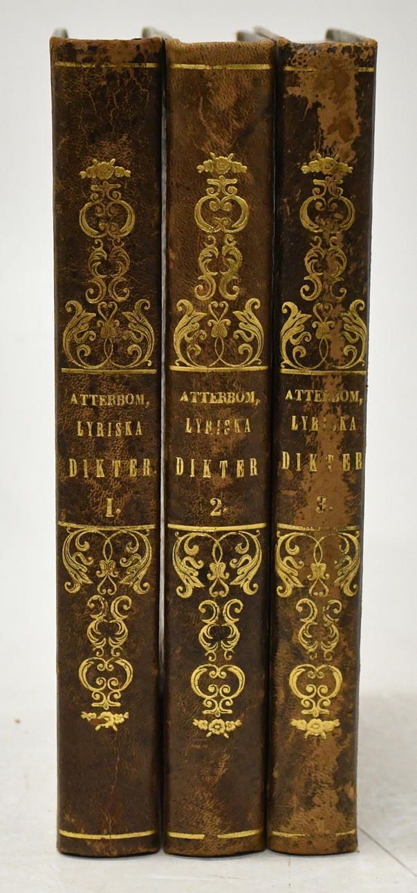 ATTERBOM, S. D. JA. Lyyriset runot. I-III.