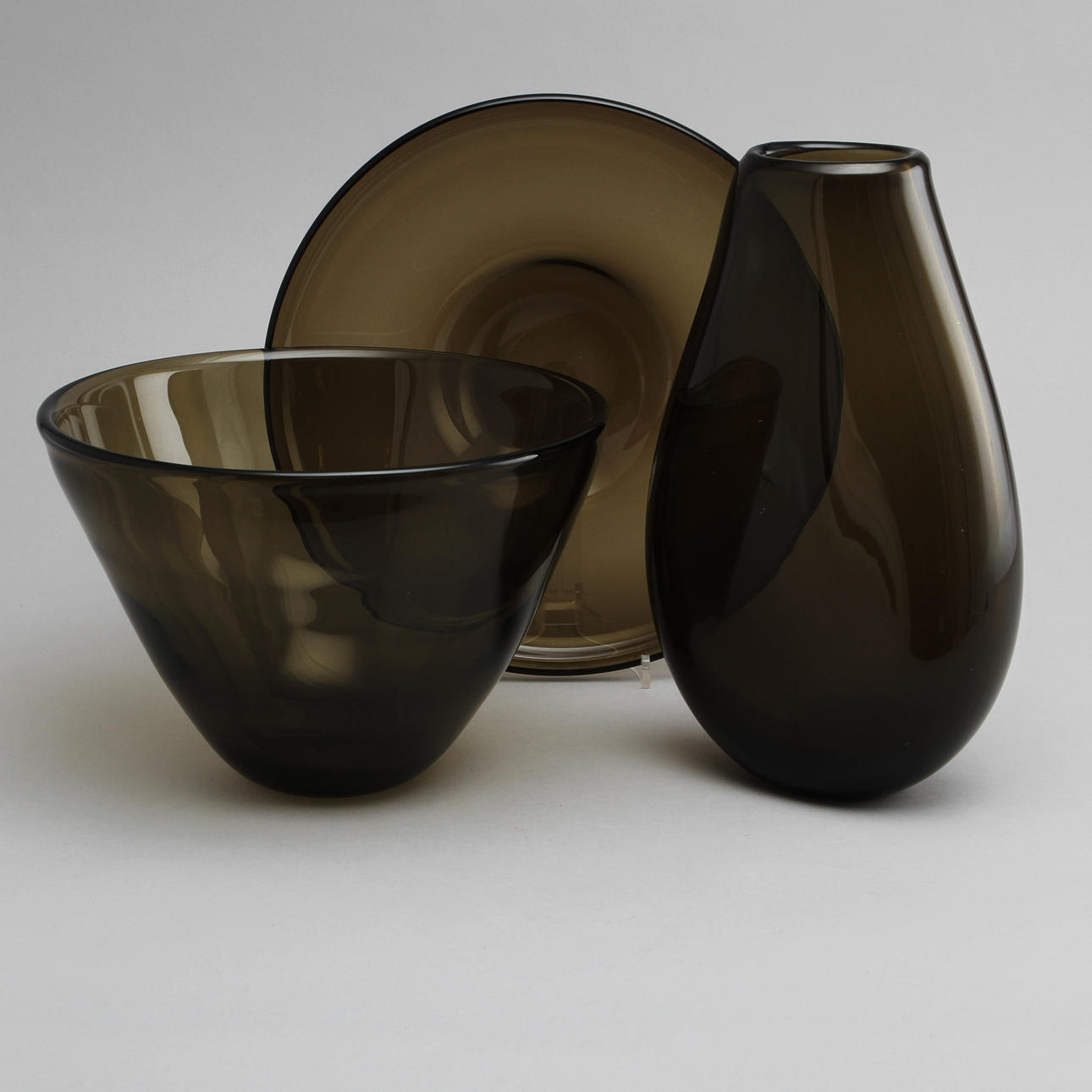 VAS, SKÅL samt FAT, glas, Bengt Orup, signerade.