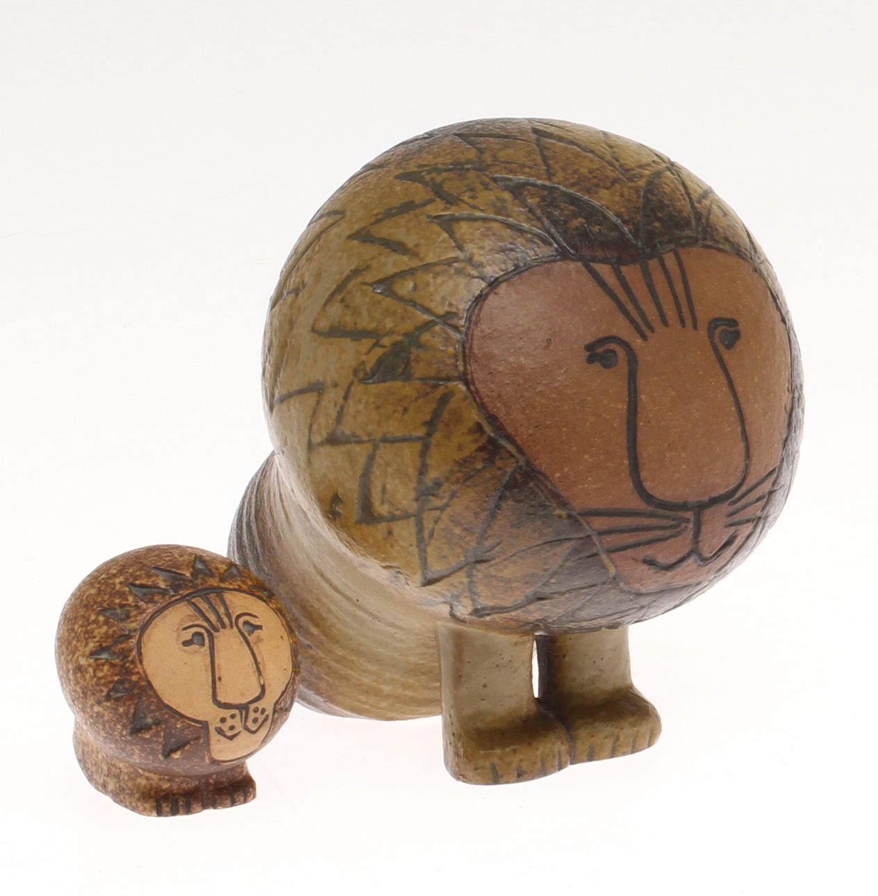 FIGURINER, 2 st, Lisa Larson, Gustavsberg.