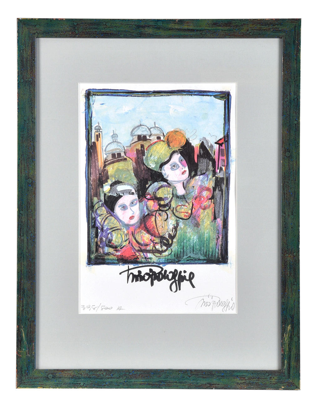 AMADEO MODIGLIANI. HANS ART. Kvinnor mot lökkupoler.