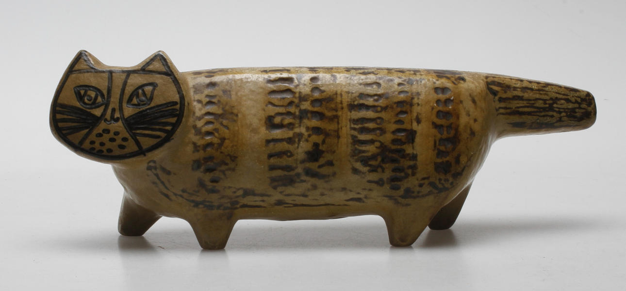 FIGURIN, Katt, Gustavsberg, Lisa Larson.