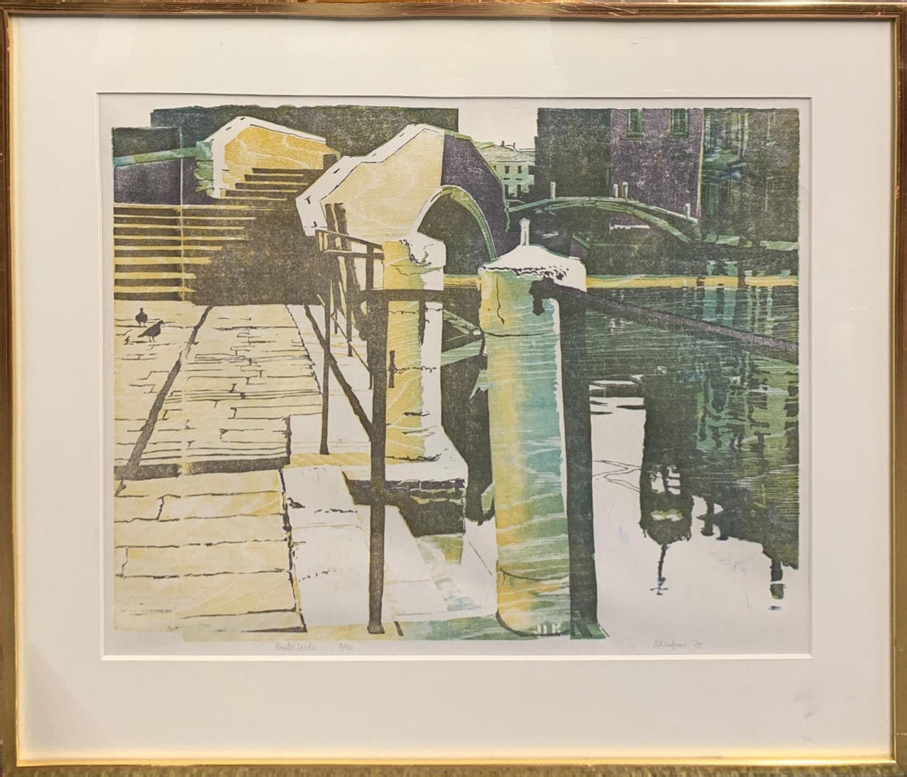 LITOGRAFÍA DE EDICIÓN LIMITADA FIRMADA A LÁPIZ.