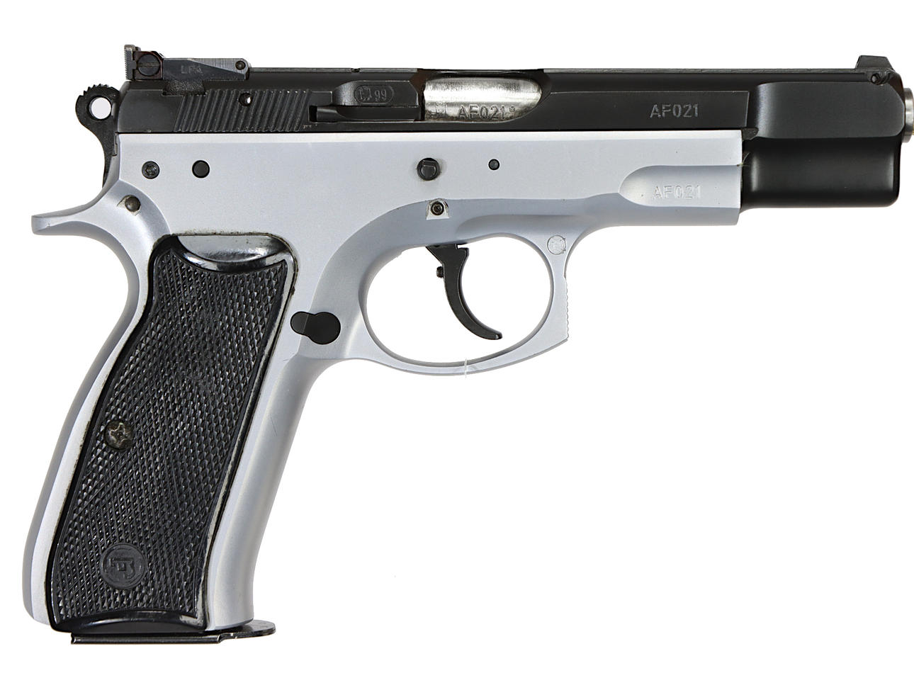 PISTOL, make CZ, model 75B, calibre 9x19, no. AF021, serial no ...