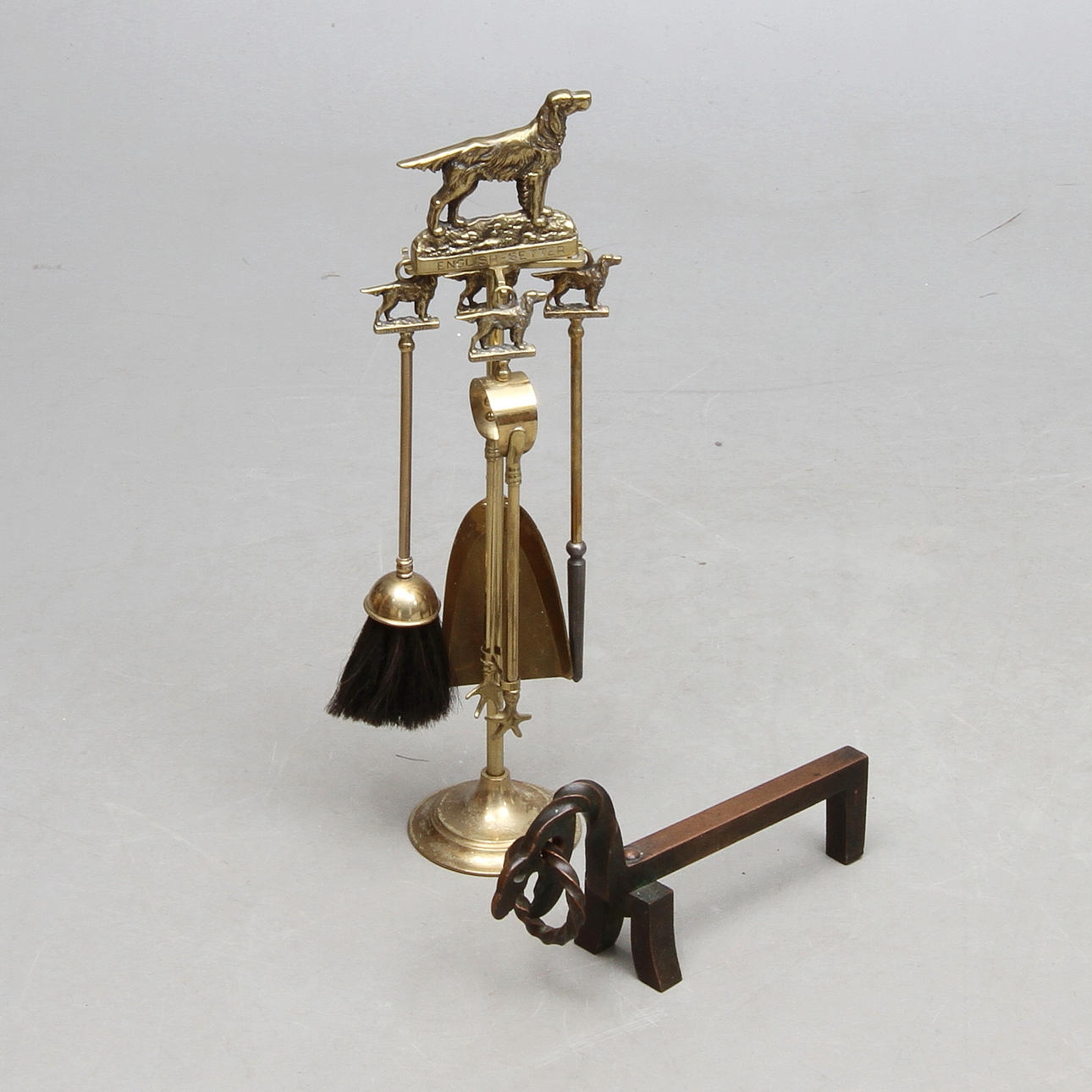 BRASUTENSILIER, 6 delar, metall, 19/2000-tal.