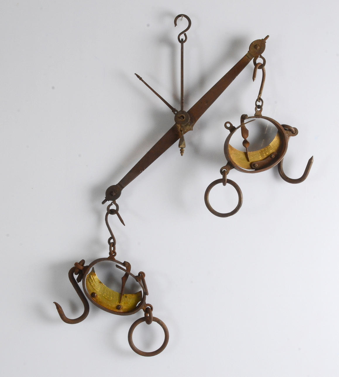 BALANSVÅGAR, 3-stycken, 18/1900-tal.