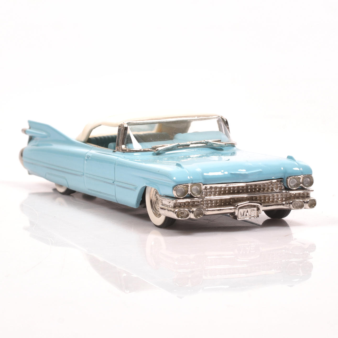 MODEL CAR, metal, Cadillac Cab, 1959, M.A.E., scale 1:43.